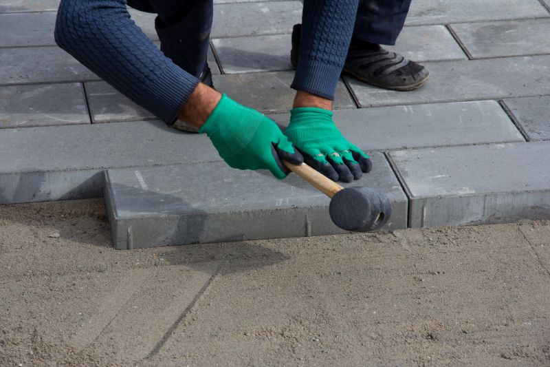 Patio Brick Installation in Providence, RI